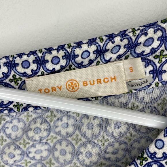 Tory Burch Short Sleeve Geometric Dress Size S - Picture 2 of 6